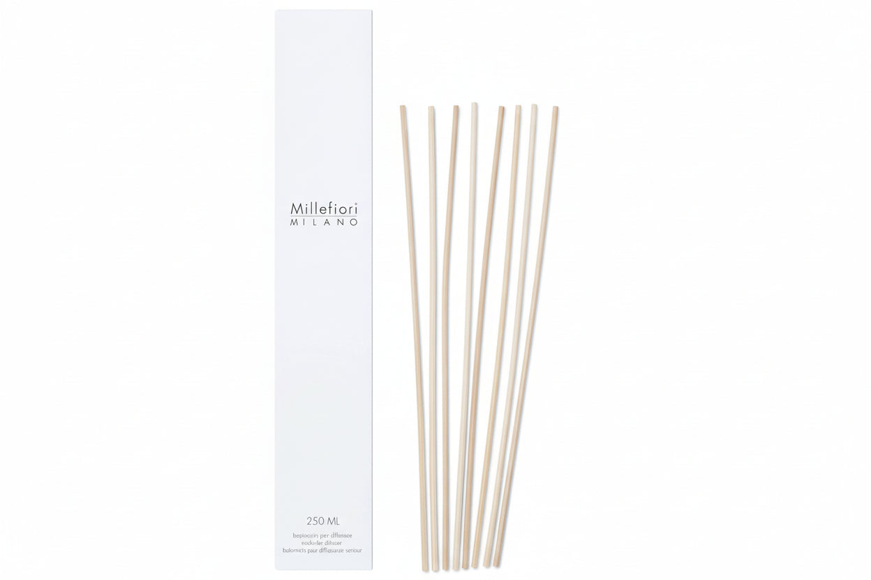 Bastoncini Ricambio Diffusore Millefiori Milano 250ml 8 Pezzi 30cm