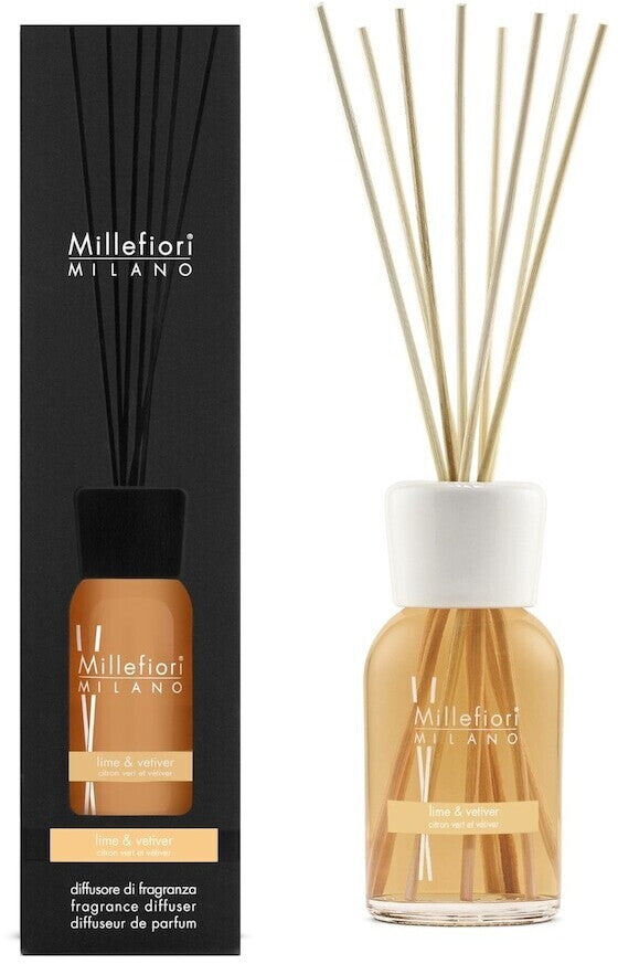 Diffusore Bastoncini Lime & Vetiver 250ml - Millefiori Milano