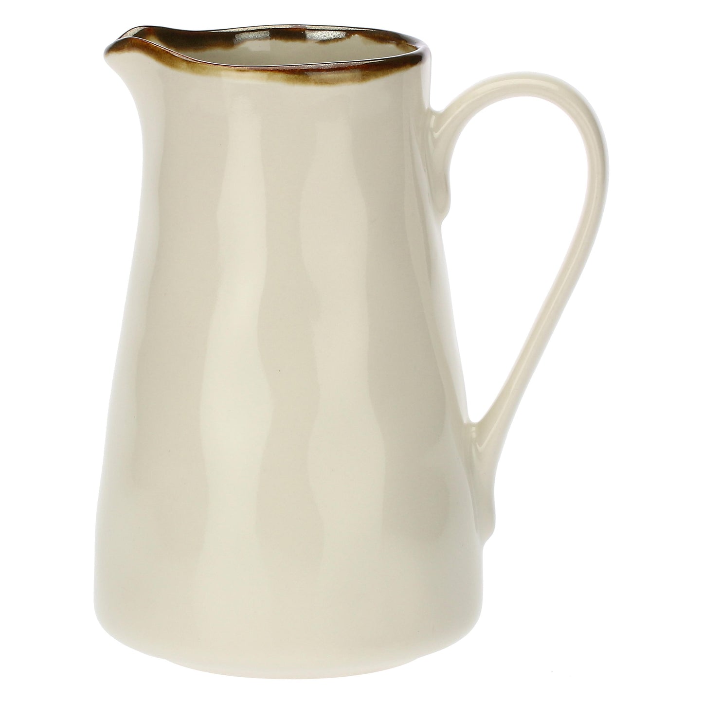 Brocca Concerto Avorio 600ml - Rose & Tulipani Stoneware