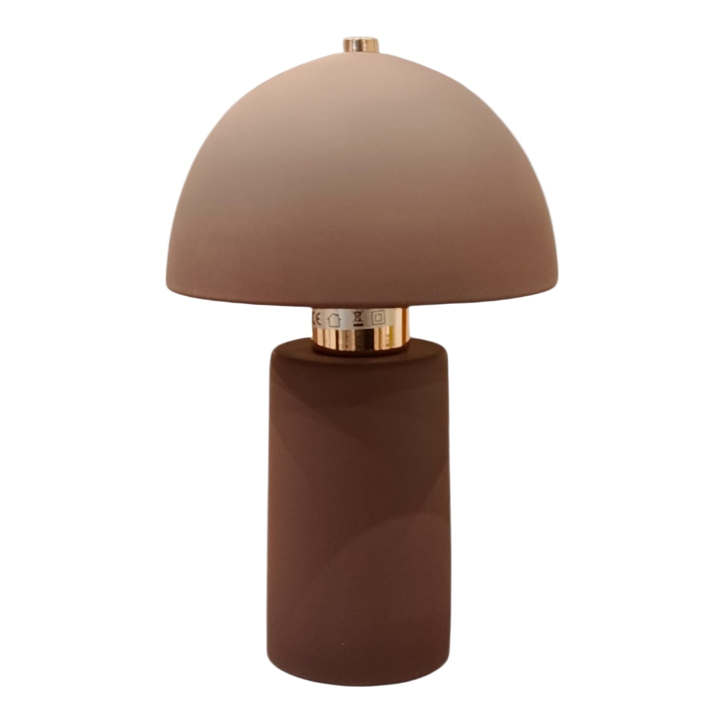 Lampada Nonalbuio Burgundy Rituali Domestici - Vetro e Metallo