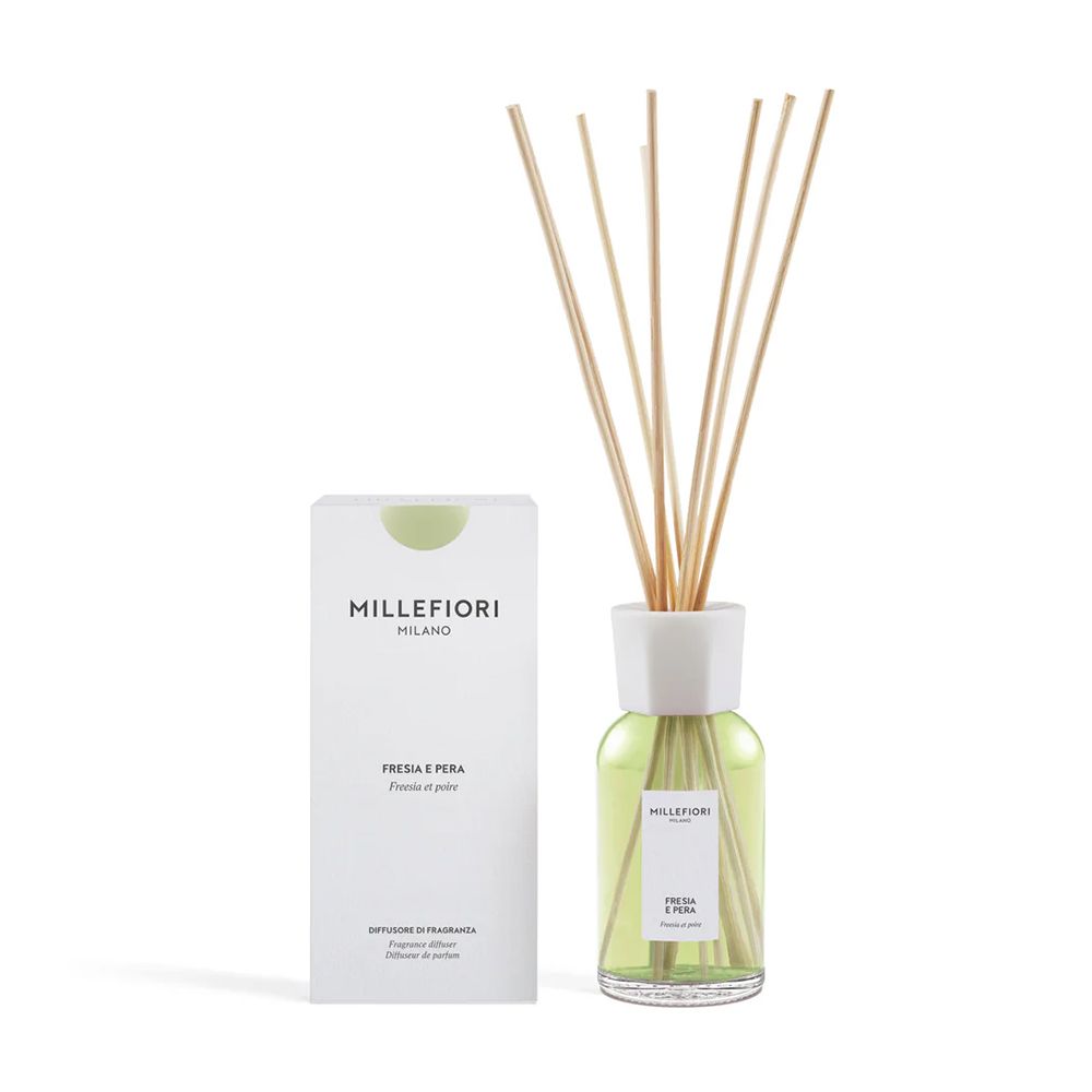 Diffusore Bastoncini Millefiori Milano Fresia e Pera 100 ml