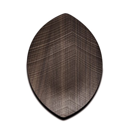 Vassoio Leaf Noce Legnoart