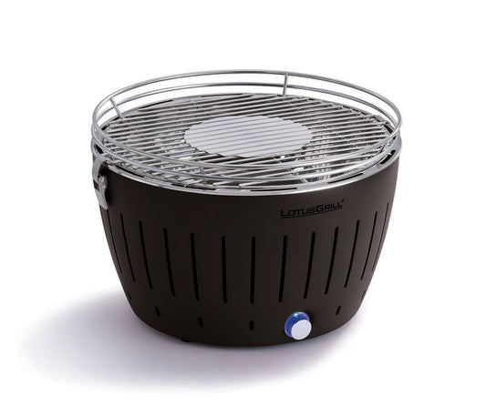 Barbecue Portatile Lotus Grill Nero Acciaio Inox Senza Fumo Ventola