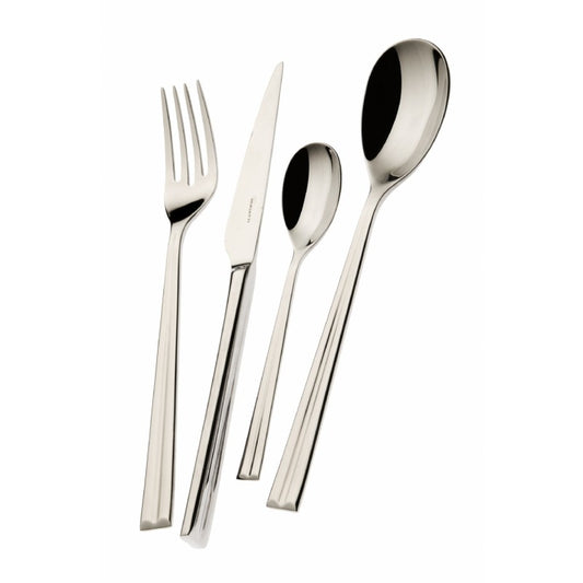 Set 24 Posate Infinity Acciaio Inox 6 Persone Bugatti