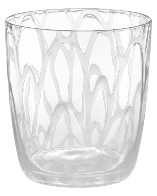 Bicchiere acqua cristallo asia white1 Cristallerie Livellara