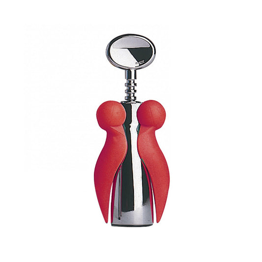 Cavatappi Lola Acciaio Inox Rosso Bugatti