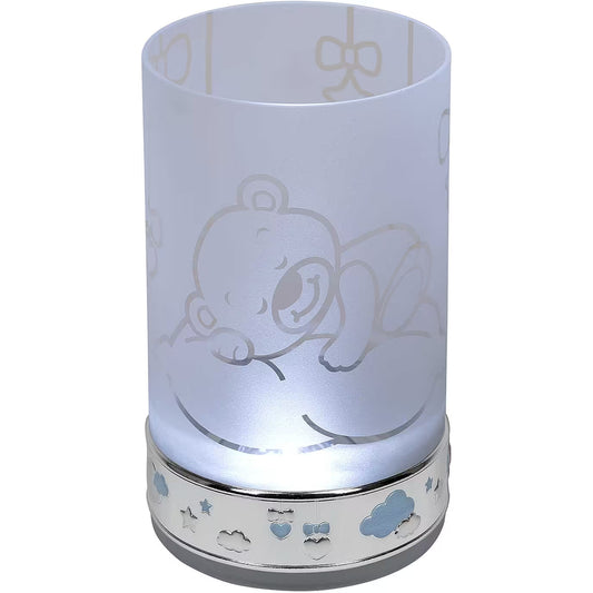 Lampada argento orsetto enrico coveri