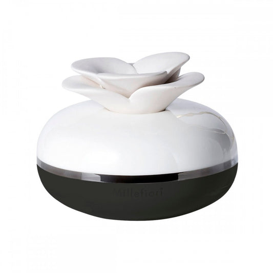 Diffusore profumazioneporcellana air design nero millefiori milano