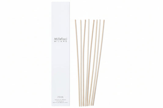 Bastoncini Ricambio Diffusore Millefiori Milano 250ml 8 Pezzi 30cm