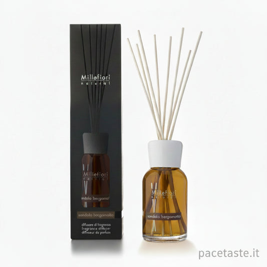 Diffusore profumazione stick 250 ml sandalo e bergamotto