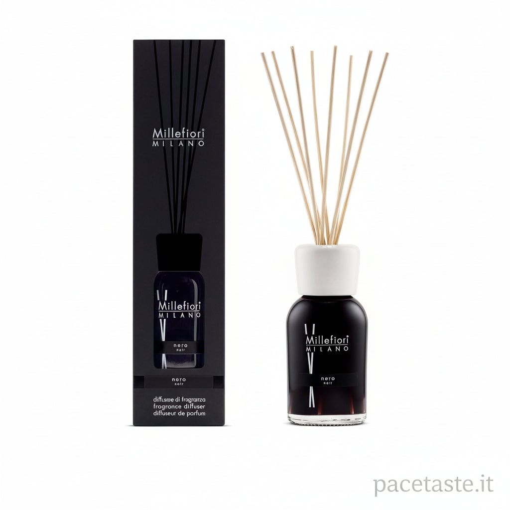 Diffusore Bastoncini Nero 250ml - Millefiori Milano