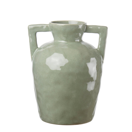 Vaso Alto con Manici in Terracotta Porcellanata L'Oca Nera