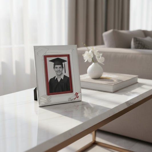 Portafoto argento laurea Enrico Coveri 13x18