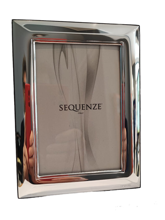 Portafoto Argento 10x15cm – Linea Accent Sequenze