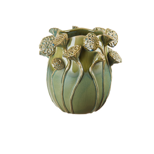 Vaso Porcellana Ethno Chic L'Oca Nera Design Etnico