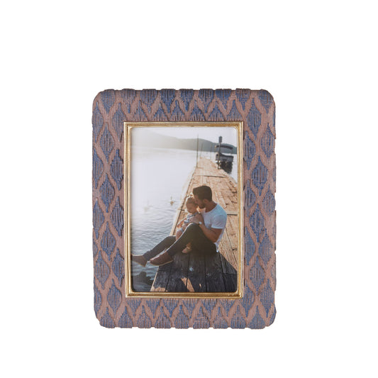Portafoto Porcellana Fashion L'Oca Nera 10x15 cm Rettangolare