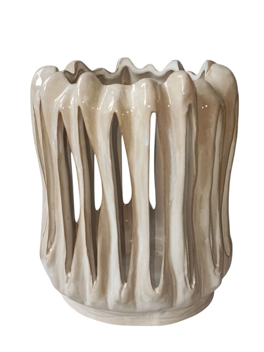 Lanterna Ritagli di Luce RitualiDomestici - Ceramica Design