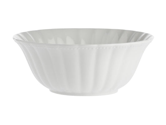 Insalatiera Ducale Porcellana Bone China Bianca Ø23cm Design Classico