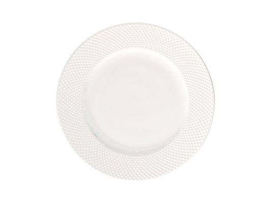 Piatto Portata Richiamo Porcellana Bone China Bianca Ø30,5cm Design