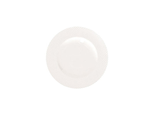 Piatto Fondo Richiamo Porcellana Bone China Bianca Ø22,5cm Design