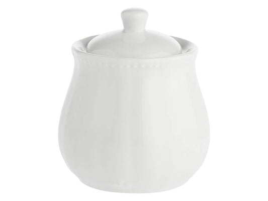 Zuccheriera Ducale Porcellana Bianca Design Classico 220ml