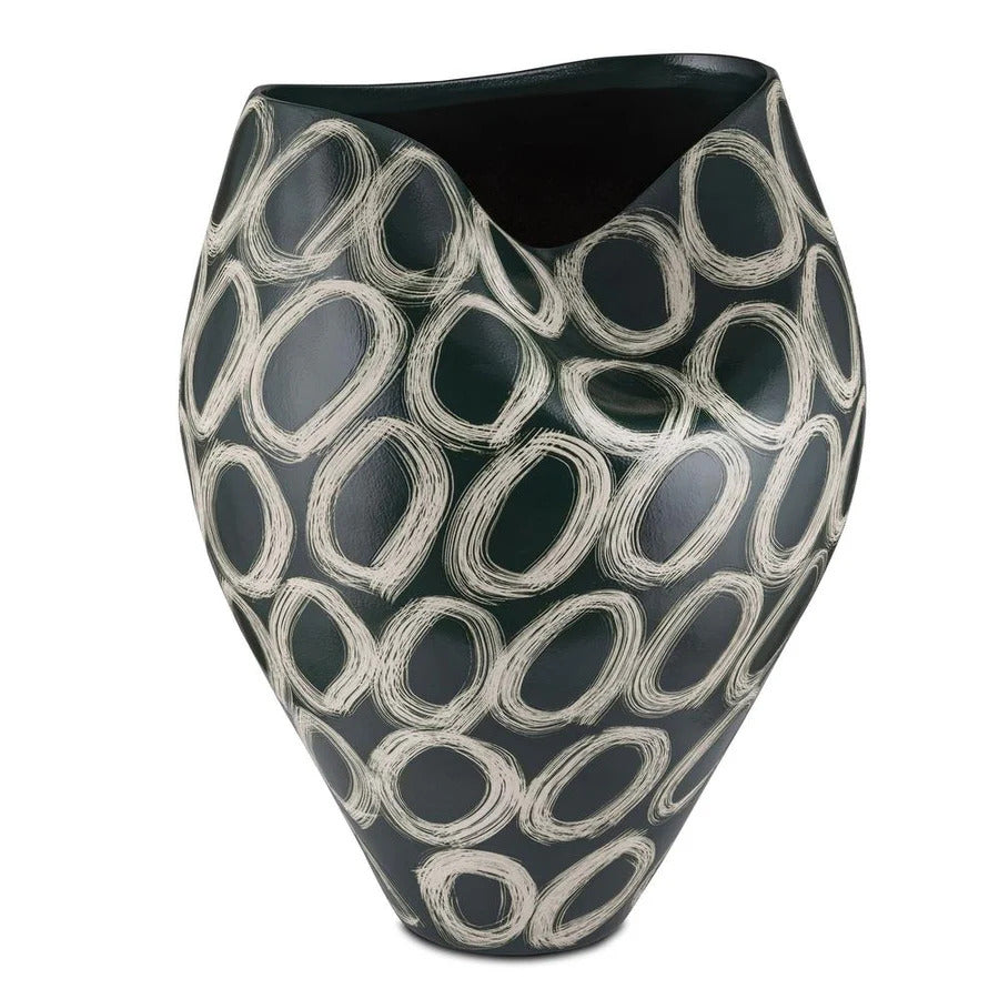 Vaso Porcellana Infinito M – Rituali Domestici | Ø 28x35,5H cm