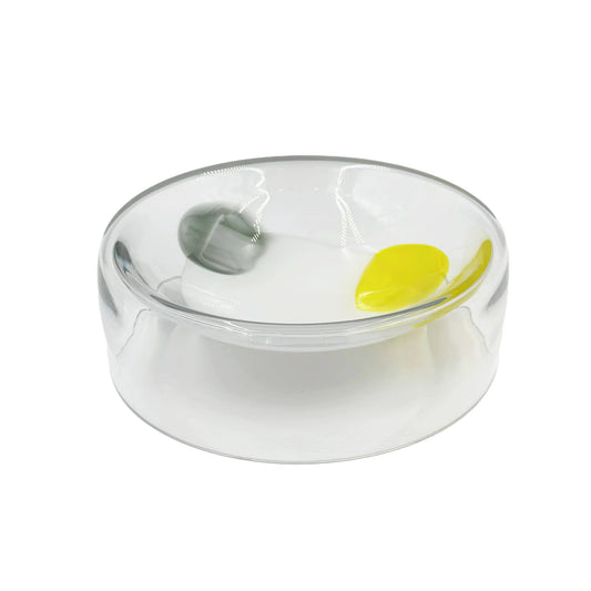 Centrotavola in Cristallo Energia – Rituali Domestici Ø 30x10 cm