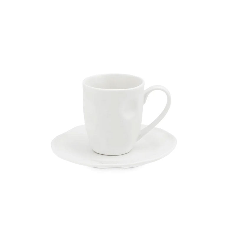 Tazza Caffè C/P Lunia La Porcellana Bianca 110 ml