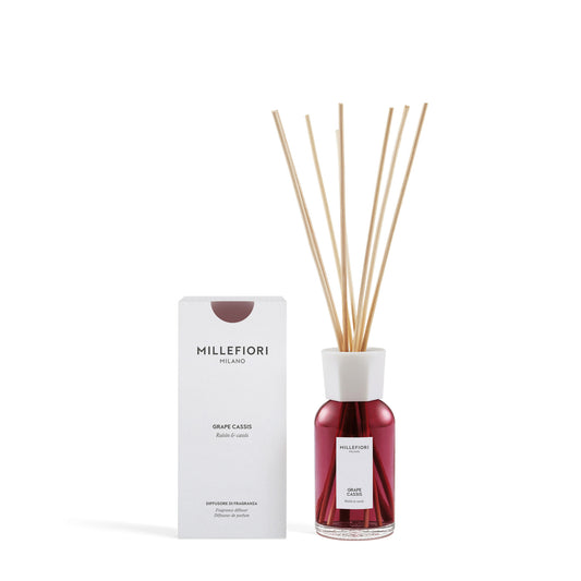 Diffusore  Bastoncini Millefiori Milano Grape Cassis 250 ml